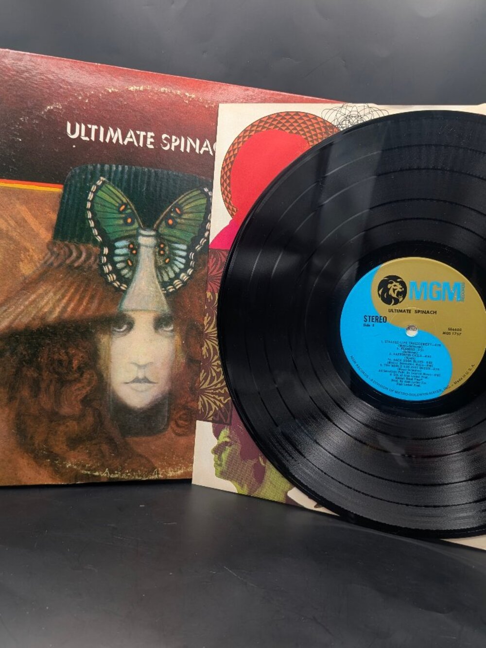 Ultimate Spinach Self Titled LP MGM SE-4600 Stereo 1969 US Psych + Inner VG+